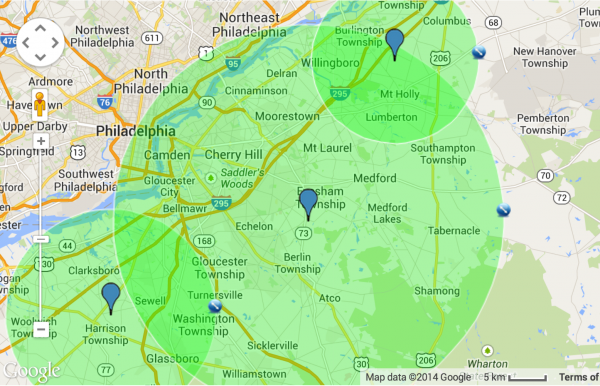 Service-Area-Map-View-for-Teton-Tent-Rental-of-New-Jersey-e1392319729138